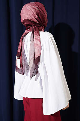 Salaş Kollu Oversize Kısa Gömlek Beyaz - Gömlek