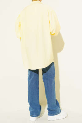 Salaş Likralı Kot Pantolon Kot Mavisi - Pantolon