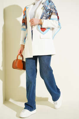 Salaş Likralı Kot Pantolon Kot - BLUE HİLL(ZER)