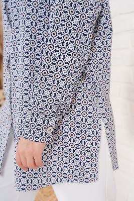 Salaş Pudra Tunik - Uzun Tunik