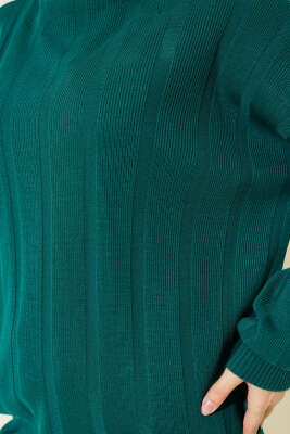 Salaş Yarım Balıkçı Triko Tunik Nefti - Triko Tunik