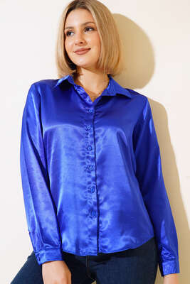 Saten Gömlek Saks - Yılın Fırsatı