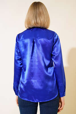 Saten Gömlek Saks - Yılın Fırsatı