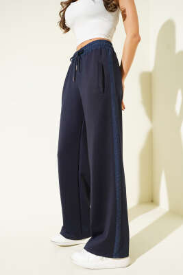 Scuba Beli Lastikli Pantolon Lacivert - DİVON