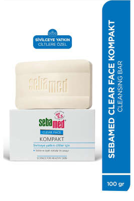 Sebamed Clear Face Kompakt Sivilce Akne Siyah Nokta Sabunu 100 g - SEBAMED