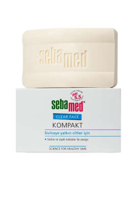 Sebamed Clear Face Kompakt Sivilce Akne Siyah Nokta Sabunu 100 g - Kişisel Bakım Ürünleri