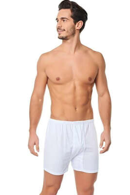 Seher Yıldızı 3'lü Erkek Arjantin Beyaz - Erkek Boxer