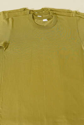 Seher Yıldızı 3'lü Erkek Kısa Kol Fanila Yeni Haki - Erkek Badi