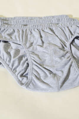 Seher Yıldızı 3'lü Erkek Külot Gri - Erkek Külot