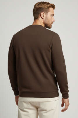 Selanik Düğmeli Erkek Hırka Kahve - Erkek Hırka