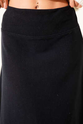 Selanik Midi Etek Lacivert - Kadın Giyim Modelleri