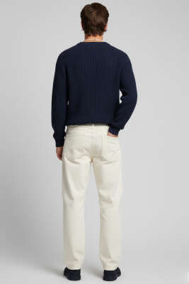 Selanik Örme Erkek Triko Kazak Lacivert - Erkek Kazak