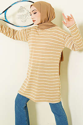 Şeritli Tunik Büsküvi 