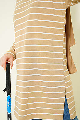 Şeritli Tunik Büsküvi - Tunik