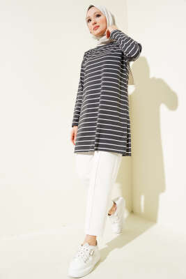 Şeritli Tunik Füme - 100-300 TL Ürünler