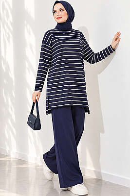 Şeritli Tunik Lacivert - 100-300 TL Ürünler
