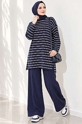 Şeritli Tunik Lacivert - 100-300 TL Ürünler