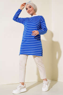 Şeritli Tunik Saks - 100-300 TL Ürünler
