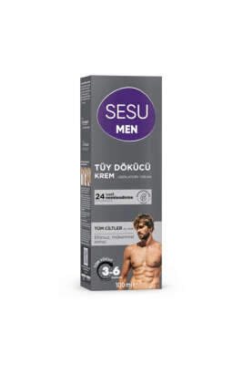 Sesu Men Tüy Dökücü Krem 100 ml - SESU