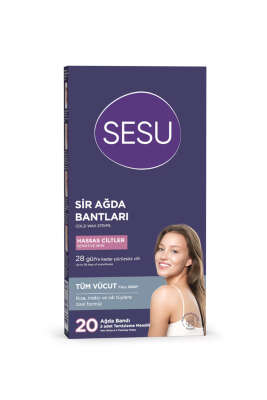 Sesu Sir Ağda Bandı Tüm Vücut Hassas Ciltler - SESU