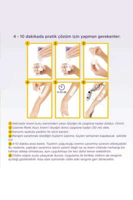 Sesu Tüy Sarartıcı Krem 35 ml +Aktivatör 18 ml - Tüy Dökücü