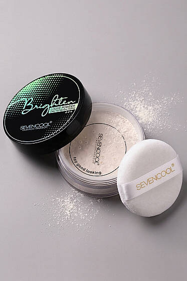Sevencool Brighten Powder Pudra - Makyaj Aksesuarları