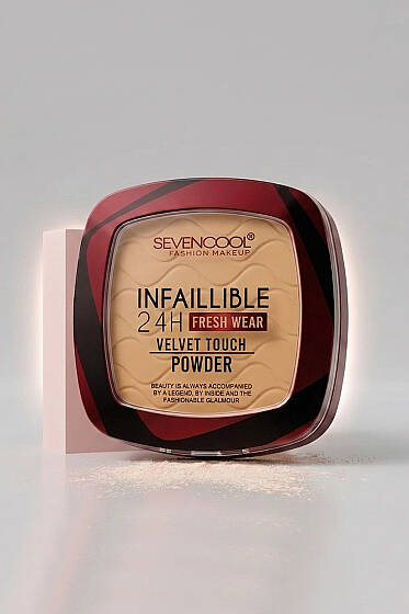 Sevencool Velvet Touch Pudra 03 - Makyaj Aksesuarları