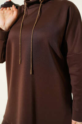 Sim İp Bağcıklı İkili Takım Kahve - İkili Takım