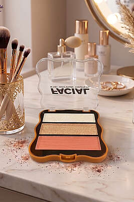 Simli 3'lü Far Paleti 02 