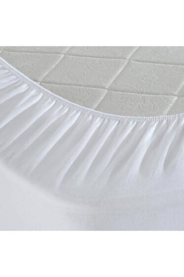 Sıvı Geçirmez Çift Kişilik Alez Beyaz - Alez