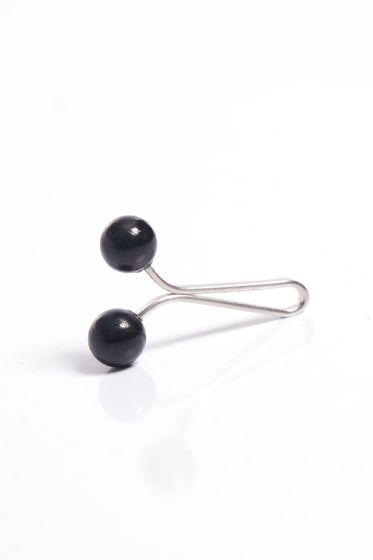 Siyah Eşarp Klipsi - İğne ve Klips