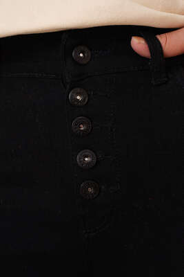 Skinny Jean Pantolon Siyah - Kot Pantolon