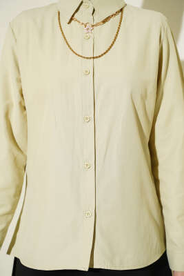 Slim Fit Basic Kısa Gömlek Adaçay - Gömlek