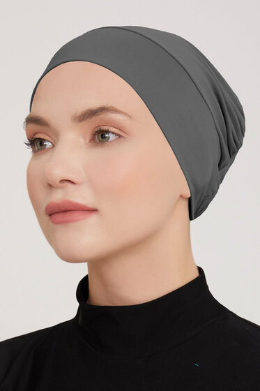 Spor Havuz Bonesi Antrasit - Havuz Bonesi