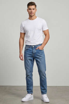 Tapered Fit Erkek Pantolon Kahve Tint - Erkek Pantolon