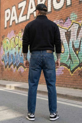 Tapered Fit Erkek Pantolon Yeşil Tint - Erkek Pantolon