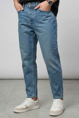 Tapered Fit Kot Erkek Pantolon Yeşil Tint - MARTİN MİXS