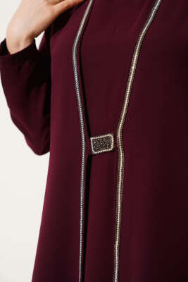 Taş Sıra Detaylı İkili Takım Bordo - 500-700 TL Ürünler
