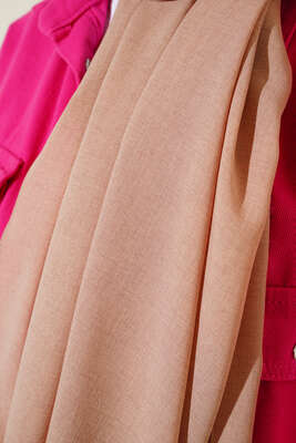 Taşlanmış Şal Pudra -26 - Başörtüsü