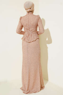 Taşlı Balık Model Abiye İkili Takım Pudra - İkili Takım