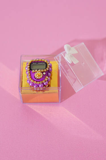 Taşlı İncili Zikirmatik Mor - Yılın Fırsatı