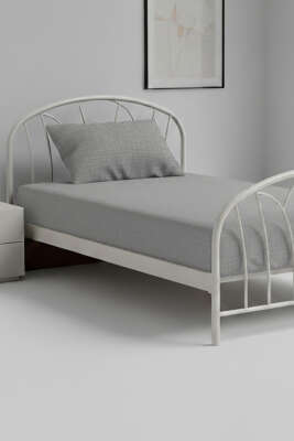 Tek Kişilik Çarşaf Takımı Gri - MAHİR HAVLU