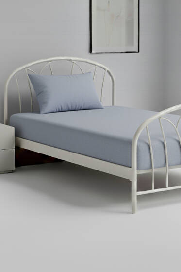 Tek Kişilik Çarşaf Takımı Mavi - Nevresim Takım