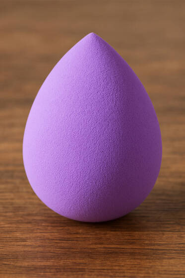 Tekli Makyaj Süngeri Mor - Makyaj Aksesuarları