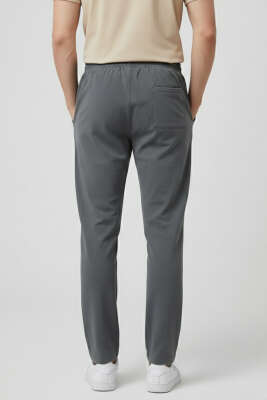 Tensel Baggy Erkek Pantolon Antrasit - Erkek Pantolon