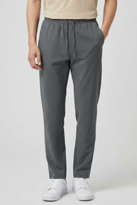 Tensel Baggy Erkek Pantolon Antrasit - DEEP POİNT