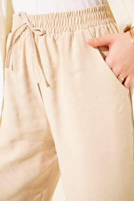 Tensel Palazzo Pantolon Bej - DÜZENLENECEK ÜRÜNLER