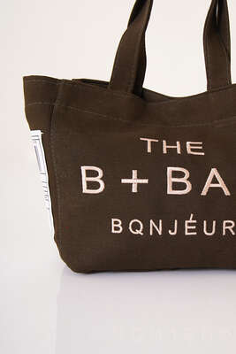 The B+ Bag Kanvas Çanta Haki - Kol Çantası