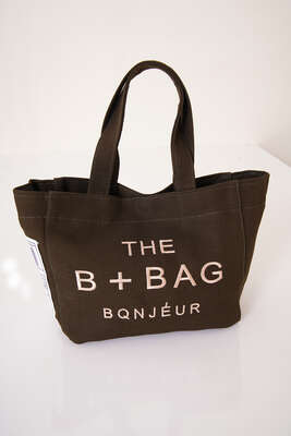 The B+ Bag Kanvas Çanta Haki