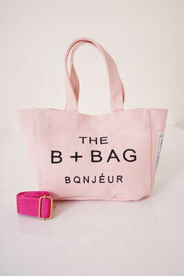 The B+ Bag Kanvas Çanta Pudra 